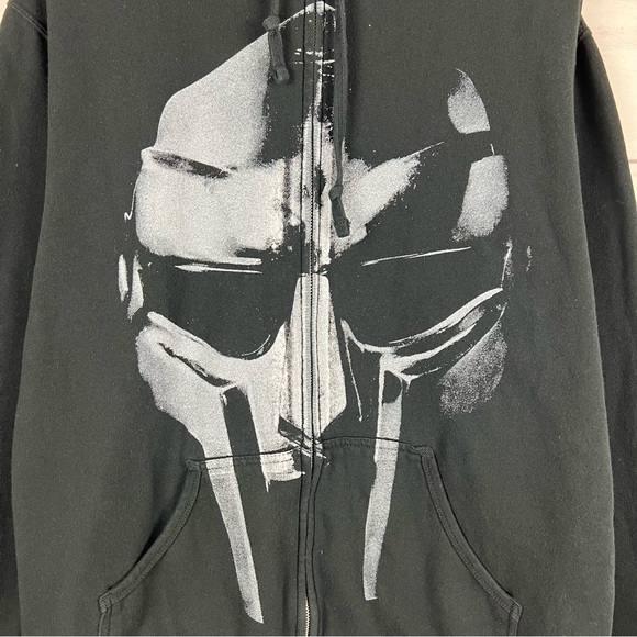 RARE MF DOOM Rap Rhymesayers Zip Hoodie XL - Picture 6 of 6